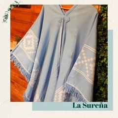 Imagen de Poncho grande estampados pampa