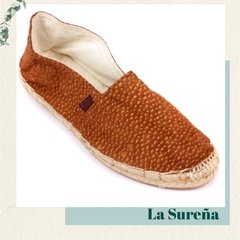 Alpargata de cuero carpincho - comprar online