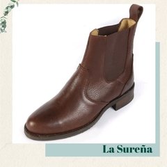 Imagen de Botineta de cuero para Hombre elástico