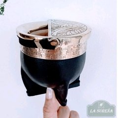Imagen de Tapa de mate de alpaca tapa viento