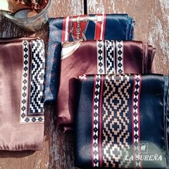 Pañuelo de cuello estampado 80*80 cm - LA SUREÑA
