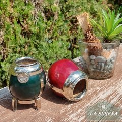 Mate calabaza alpaca con patas y dije - comprar online