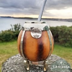 Mate calabaza alpaca con patas y dije - LA SUREÑA