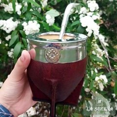 mate imperial calabaza con virola acero inoxidable - comprar online