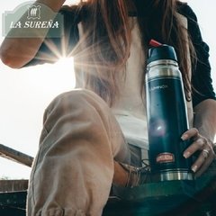 termo lumilagro black 1lts. acero inox - LA SUREÑA
