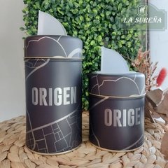 yerbero y azucarera lata ploteada colores - tienda online