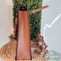 Porta termo bolso en simil o telar rectangular - LA SUREÑA