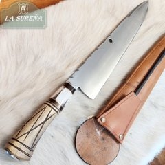 cuchillo hoja disco 48 cm cabo combinado anillado