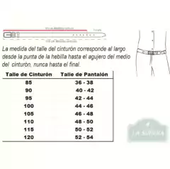 cinto cuero con costura de hilo doble en internet