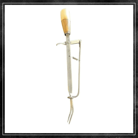 Tenedor Con Expulse Corto Cabo Comb/Hueso