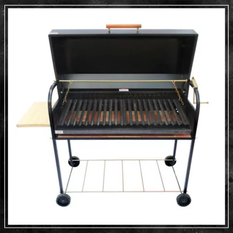 Parrilla INV con Tapa y mesada de 100cm