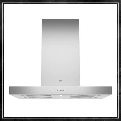 Campana TST Acero Isla LT 90cm. Con Motor