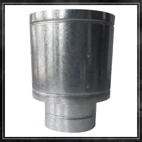 Calefactor Sombrero galvanizado 10"