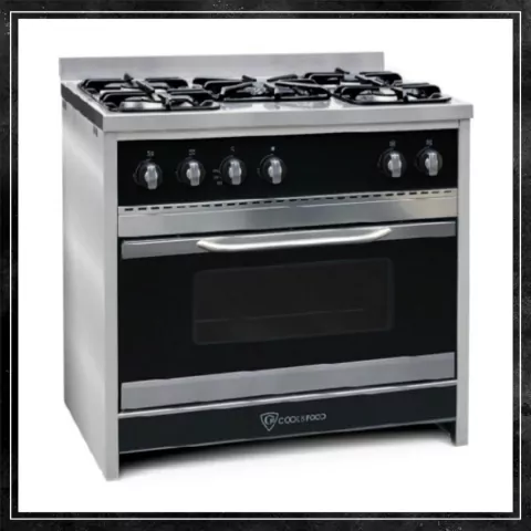 Cocina Chiara 90 cm Negra