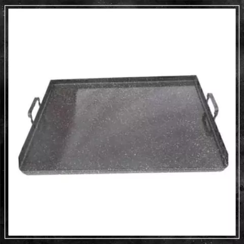 Parrilla Inv a gas Bifera de Chapa Parrilla 100