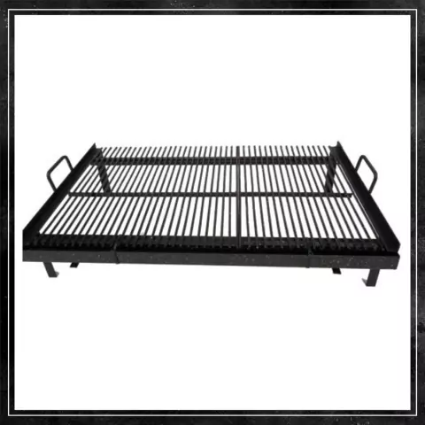 Parrilla Inv Patas Fijas Hierro Redondo 1.05 x 60