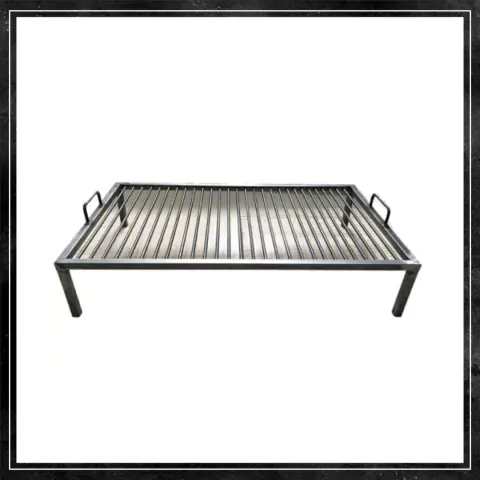 Parrilla Patas Fijas 70 x 50 cm Varilla Flotante