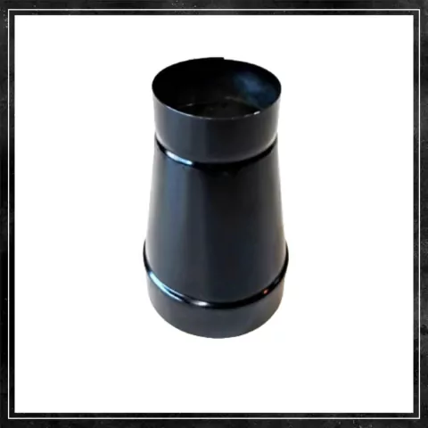 Calefactor Reducción de 6"a 4" Negra