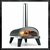 Horno Pizzero Negro a Pellet