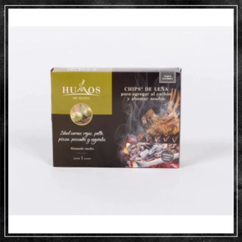 Humos Chips de Leña x 140 Gr OLIVO