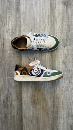 JAZMIN CHEBAR ZAPATILLAS CUERO T.39