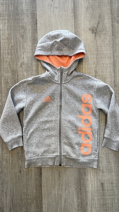 ADIDAS CAMPERA GRIS T.4/5