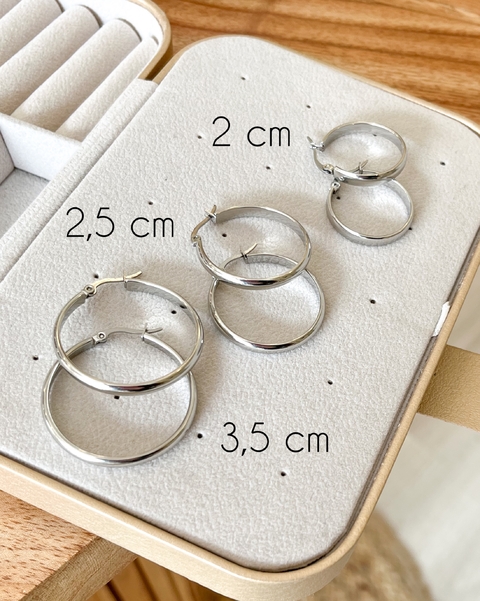 Argollas Cabo - Acero quirurgico - comprar online