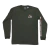 Remera manga larga Quiksilver Rolling Circle Hombre