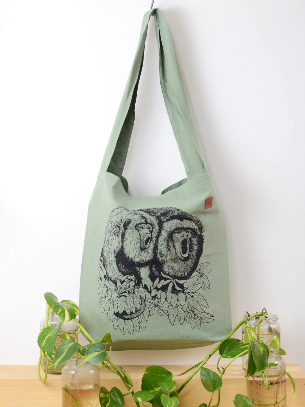 Tote XL MONO CARAYA color verde