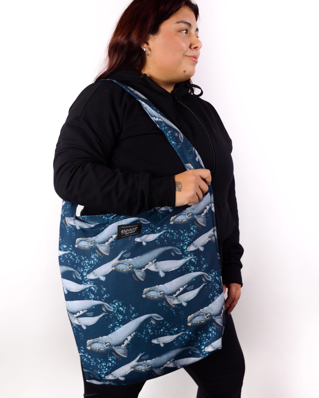 Tote XL BALLENA FRANCA color marino