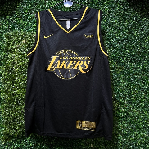 CAMISETA LAKERS 24 BRYANT (NEGRA CON DORADO )- REPLIC. EXACTA
