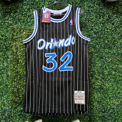 CAMISETA ORLANDO (NEGRA CON CELESTE) - REPLIC. EXACTA