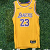 CAMISETA LAKERS 23 ( AMARILLA C/ VIOLETA) - REPLIC. EXACTA