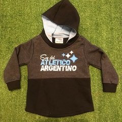 BUZO ARGENTINO CON CAPUCHA BEBÉ
