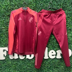 CONJUNTO DEPORTIVO BUZO + PANTALON RIVER PLATE - REPLICA IMPORTADA en internet