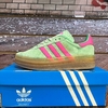 Adidas Gazelle Verdes franja Fucsia