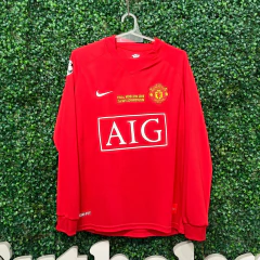 Camiseta Retro Manchester United 2008 - REPLICA