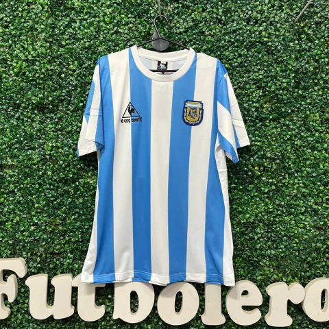 Camiseta Retro Argentina Mundia 1986 - IMPORTADA