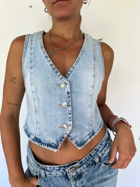 Chaleco de jeans - comprar online