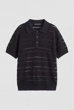 Imagen de Polo Tejido Malva