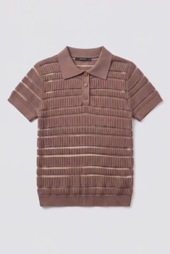 Polo Tejido Malva - yeye
