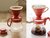 Kit Cafeteira Hario V60 Vermelho na internet