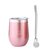 Copo com tampa Mate & Co. Cup em aço inox + bomba inox 350ml - comprar online