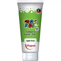 TEMPERA MAPED COLORPEPS POMO X 250 GRS VERDE MANZA