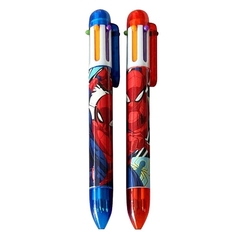 BOLIGRAFO 6 COLORES EN 1 SPIDERMAN