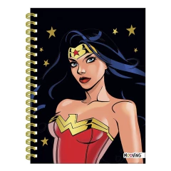 CUADERNO 16 x 21 T/D 80 H RAY ESP WONDER WOMAN