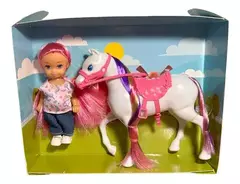 TINY LUCY POP MUÑECA Y SU CABALLO - comprar online