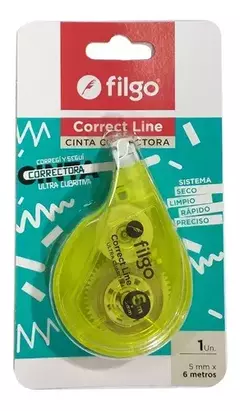 CORRECTOR CINTA FILGO LINE 6MTS