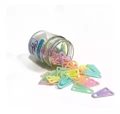 BROCHES CLIPS LIGGO TRIANGULAR POTE X80 PASTEL