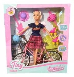 MUÑECA TINY Y SU BICICLETA DE LUJO